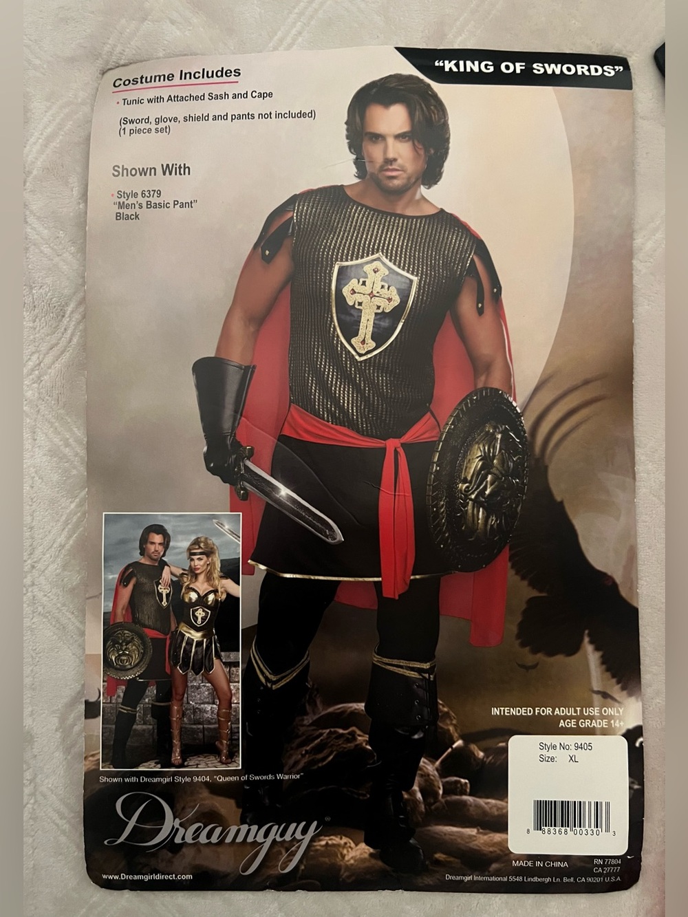 Dreamguy King of Swords costume XL